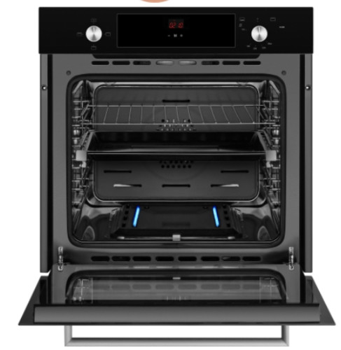 Газовый духовой шкаф Weissgauff (Вайсгауфф) WGO 706 D Black Glass