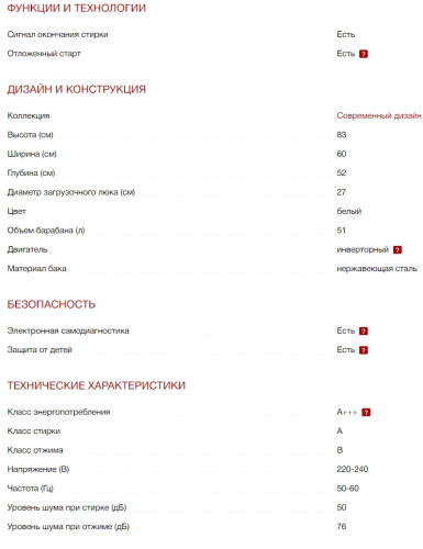 Стиральная машина Kuppersberg (Купперсберг) WM 520 W