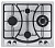 Газовая варочная панель RICCI (Риччи) HBS4510