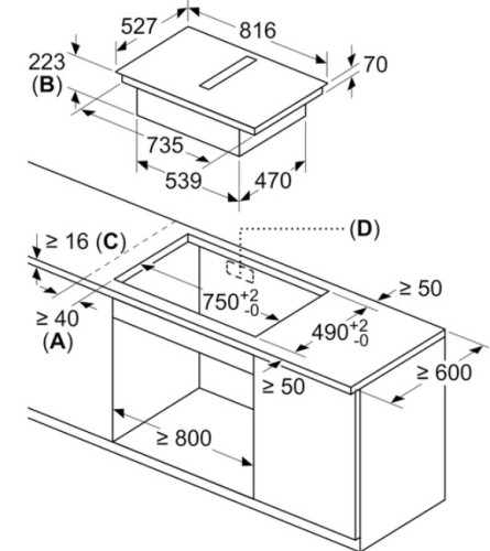 Индукционная варочная панель Bosch (Бош) PXX895D66E