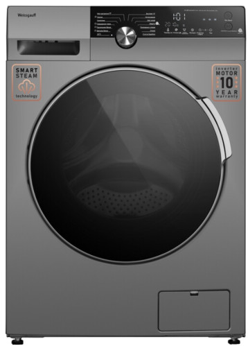 Встраиваемая стиральная машина Weissgauff (Вайсгауф) WM 59412 DC Inverter Steam Silver