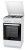 Комбинированная плита Gorenje (Горенье) KN5142WF-B Комбинированная плита Gorenje (Горенье) KN5142WF-B