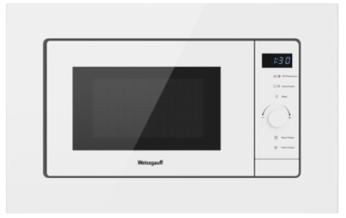 Встраиваемая микроволновая печь Weissgauff (Вайсгауф) HMT-220 WG Grill
