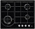 Газовая варочная панель Electrolux (Электролюкс) GPE 263 FB