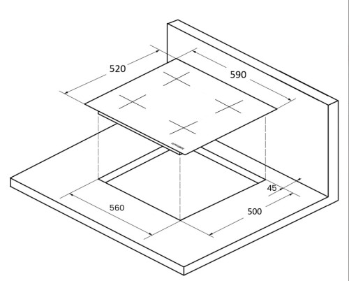 Индукционная варочная панель Kuppersberg (Купперсберг) ICS 624
