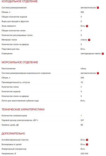 Холодильник Kuppersberg (Купперсберг) RFSN 1990 WG