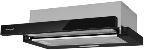 Встраиваемая вытяжка Weissgauff (Вайсгауф) TEL 600 Black Glass