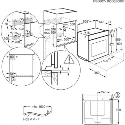 Электрический духовой шкаф Electrolux (Электролюкс) OKA9S31CX