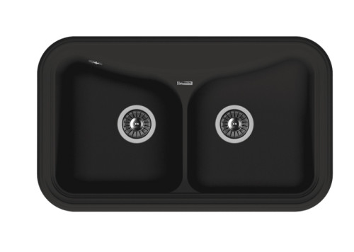 Кухонная мойка Florentina (Флорентина) Крит 860, антрацит