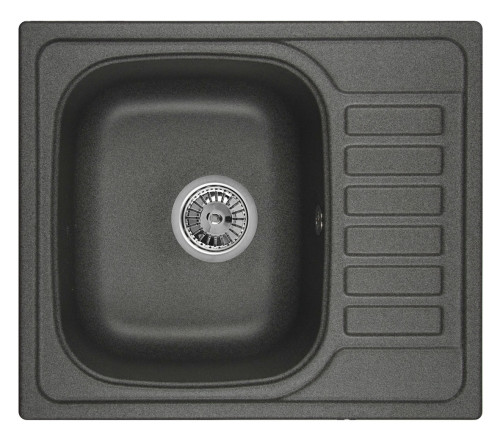Кухонная мойка Granula (Гранула) GR-5801 gr, графит