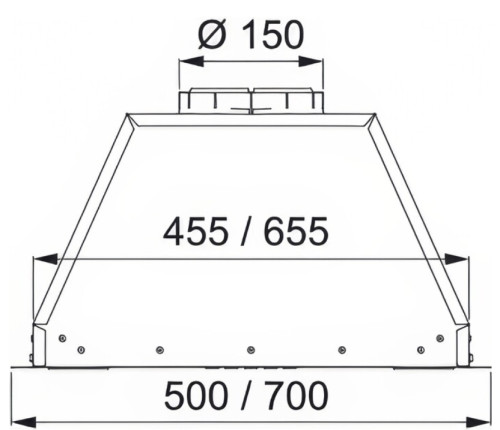 Встраиваемая вытяжка Franke (Франке) VERA 52 WH