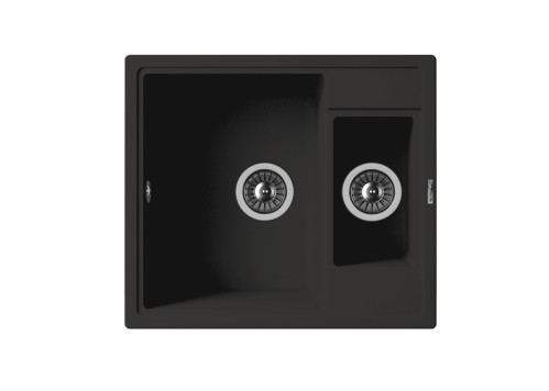 Кухонная мойка Florentina (Флорентина) Липси 580К, антрацит