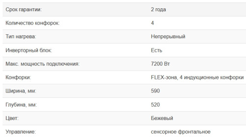 Индукционная варочная панель Weissgauff (Вайсгауф) HI 642 Gfzg