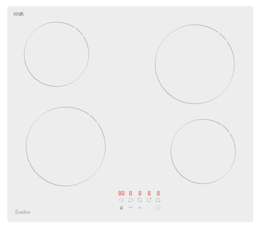 Электрическая варочная панель Evelux (Эвелюкс) HEV 640 W