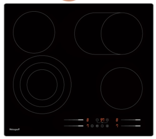 Электрическая варочная панель Weissgauff (Вайсгауф) HV 643 BSG