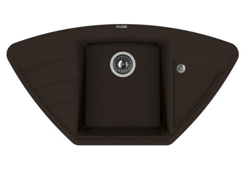 Кухонная мойка Florentina (Флорентина) Липси 980С, мокко