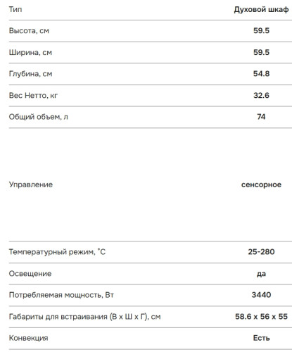 Электрический духовой шкаф NORDFROST (Нордфрост) HM 65130 YR