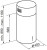 Вытяжка Korting (Кёртинг) KHA 4970 X Cylinder Вытяжка Korting (Кёртинг) KHA 4970 X Cylinder
