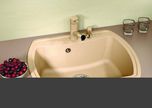 Кухонная мойка Florentina (Флорентина) Нире 630, коричневый