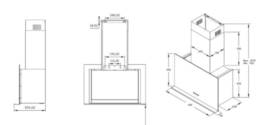 Вытяжка Korting (Кёртинг) KHC 65330 GN