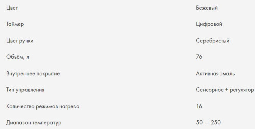 Электрический духовой шкаф Haier (Хайер) HOX-FP5RACG