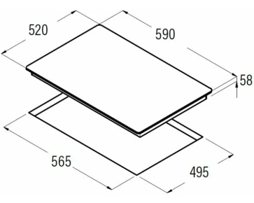 Электрическая варочная панель Cata (Ката) AHL64