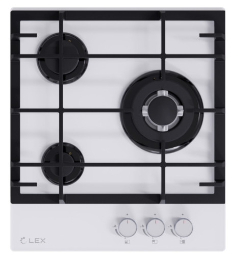 Газовая варочная панель Lex (Лекс) GVG 435 WH