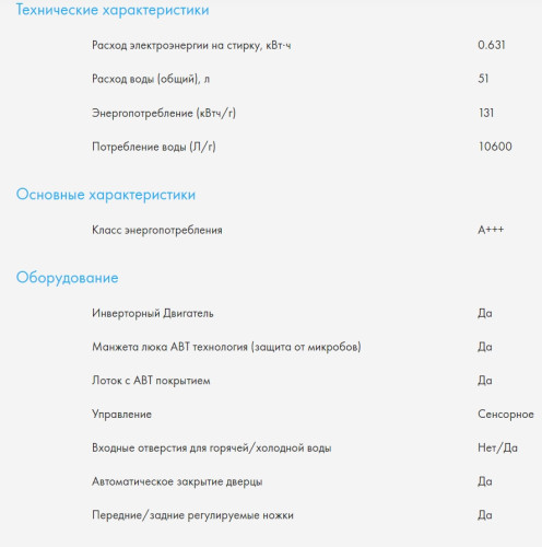 Встраиваемая стиральная машина Haier (Хайер) HWQ90B416FWB-RU