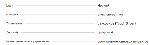 Электрическая варочная панель Krona (Крона) Brillare 60 bl