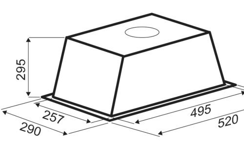 Встраиваемая вытяжка Zigmund-Shtain (Зигмунд-Штайн) K 012.5 S