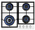 Газовая варочная панель Weissgauff (Вайсгауф) HGG 641 WGL