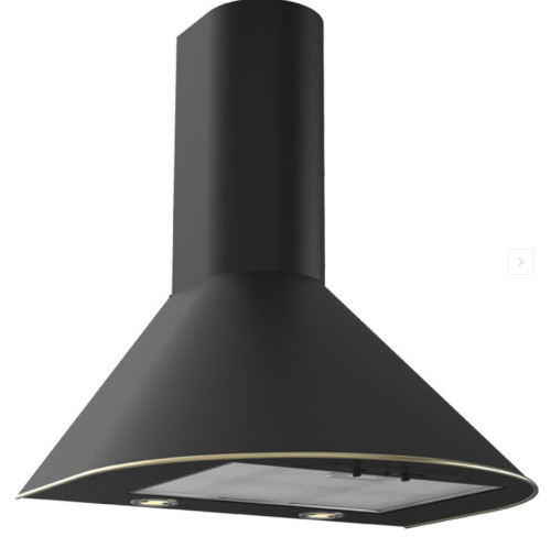 Вытяжка Elikor (Эликор) Эпсилон 60П-430-П3Л черный/золотой кант