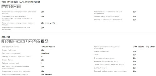 Индукционная варочная панель Smeg (Смег) SIM1864DG