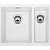 Кухонная мойка Blanco (Бланко) SubLine 340/160-u белый с клапаном-автоматом