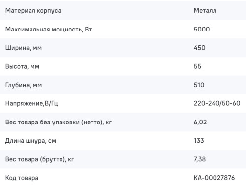 Электрическая варочная панель MAUNFELD (Маунфилд) AVCE4532DBK