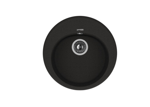 Кухонная мойка Florentina (Флорентина) Лотос 510, черный