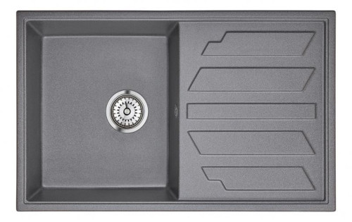 Кухонная мойка Granula (Гранула) GR-8002 gr, графит