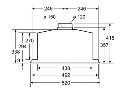 Вытяжка Bosch (Бош) Serie 6 DHL575C