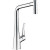 Смеситель для кухни Hansgrohe Metris с выдвижной лейкой 2 струи (14820000)