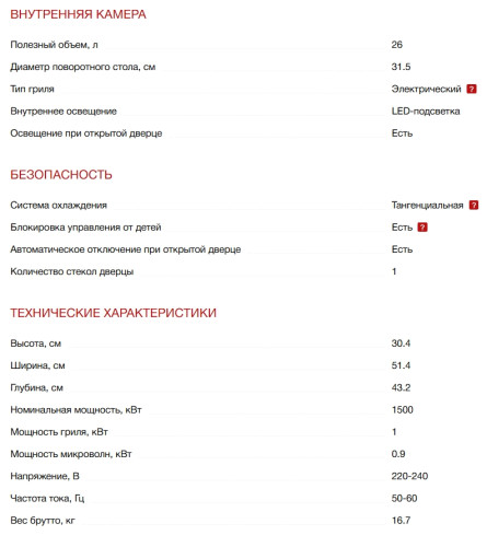Микроволновая печь Smeg (Смег) MOE25B