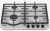 Газовая варочная панель Haier (Хайер) HHX-M64RNVX