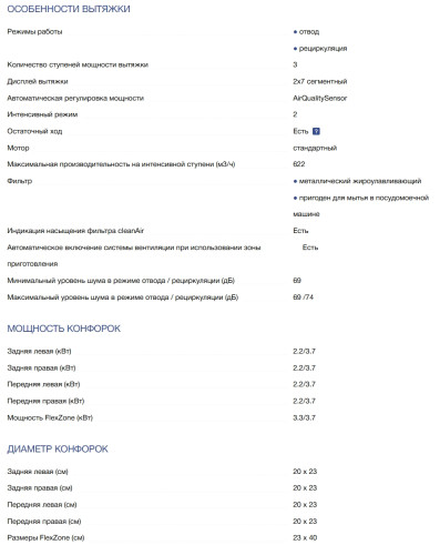Индукционная варочная панель NEFF (Нефф) V68YYX4C0