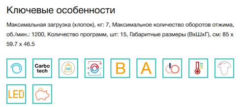 Стиральная машина Gorenje (Горенье) W2NHPI72SCS