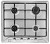 Газовая варочная панель RICCI (Риччи) RGN-611IX