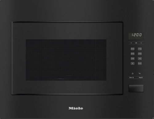 Встраиваемая микроволновая печь Miele (Мили) M 2240 SC Obsidian black