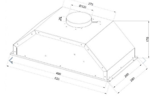 Встраиваемая вытяжка Schaub Lorenz (Шауб Лоренц) SLD EE5210