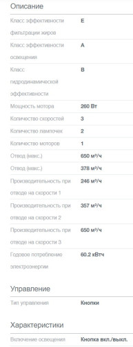 Вытяжка Gorenje (Горенье) WHC63CLB