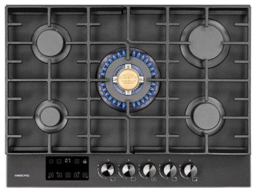 Газовая варочная панель Hiberg (Хайберг) VM 7255 B
