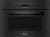 Встраиваемая микроволновая печь Miele (Мили) M 7244 TC Obsidian black