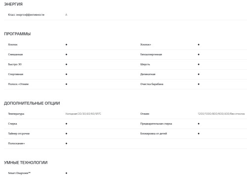 Стиральная машина LG (ЛДжи) F2Y1HS3W